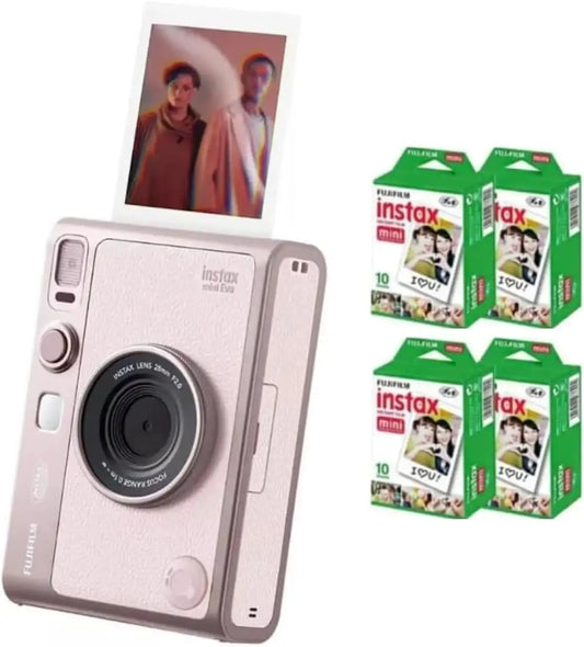 Instax Mini EVO (Pink + Extra Film (40 Sheets))