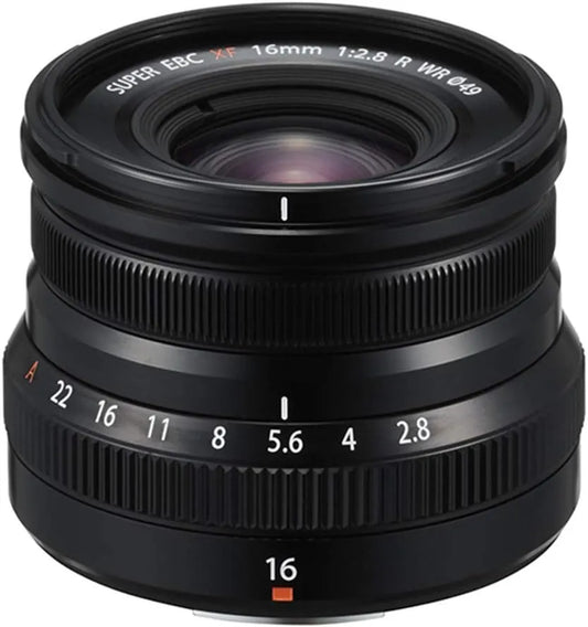 Fujifilm Fujinon XF16mmF2.8 R WR Lens - Black