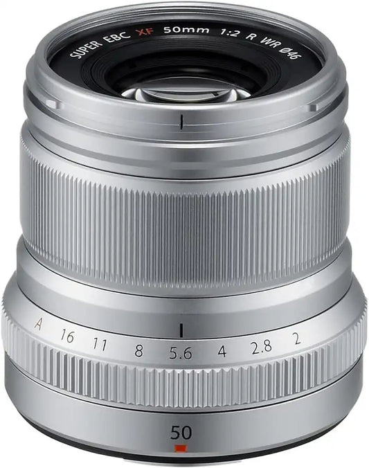 Fujifilm XF50mmF2 R WR Lens - Silver