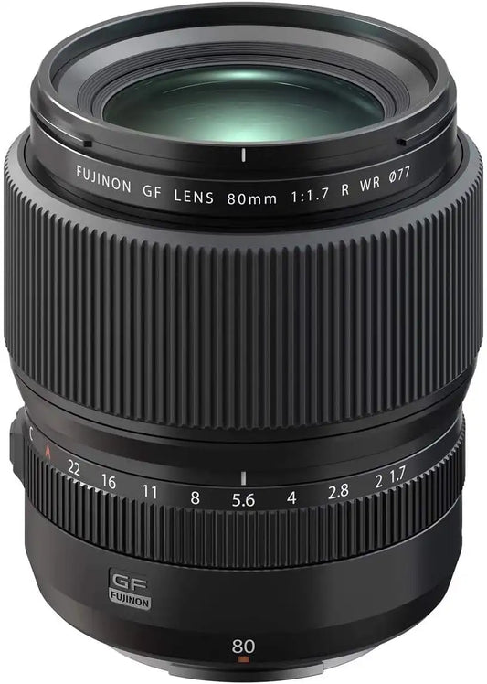 Fujifilm Fujinon GF80mmF1.7 R WR Black