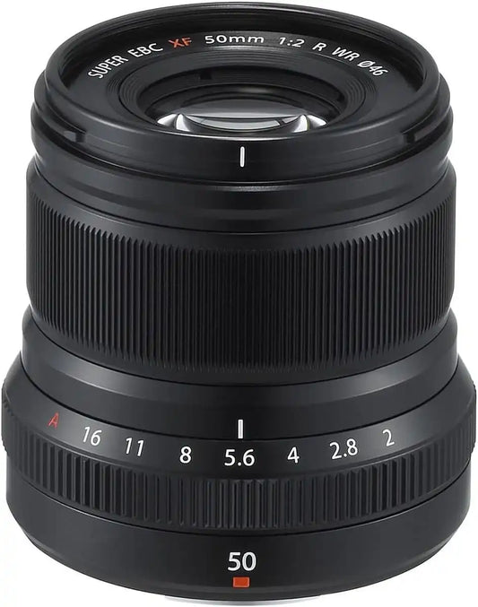 Fujifilm XF50mmF2 R WR Lens - Black