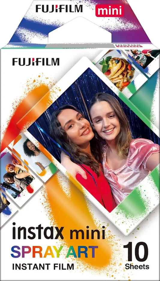 FUJIFILM Instax Mini Spray Art Film - 10 Exposures