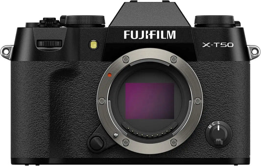 FUJIFILM X-T50 Mirrorless Digital Camera Body - Black