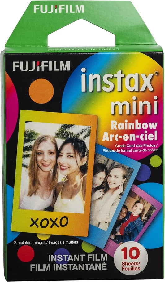 Fujifilm INSTAX Mini Rainbow Film - 10 Exposures